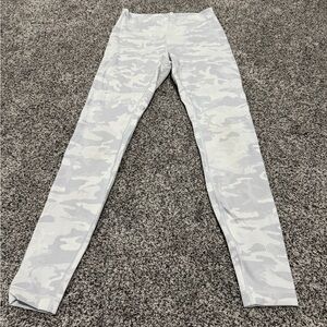 lululemon athletica Gray Camo Leggings